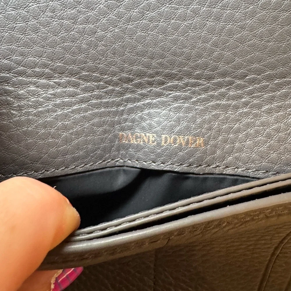 Dagne Dover Slim Wallet dark gray